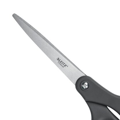 Artikelbild 6 für AKTION: LEITZ Schere Titanium dunkelgrau 20,5 cm mit Prämie nach Registrierung, Artikelnummer 433207