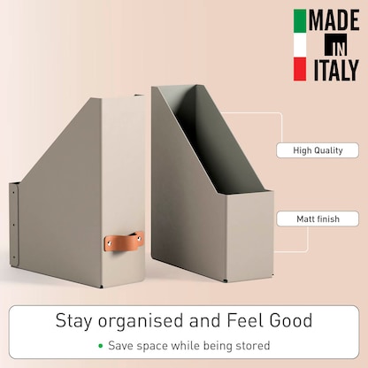 Artikelbild 3 für 2 LEITZ Stehsammler Puro 24710012 beige Karton, DIN A4, Artikelnummer 669758