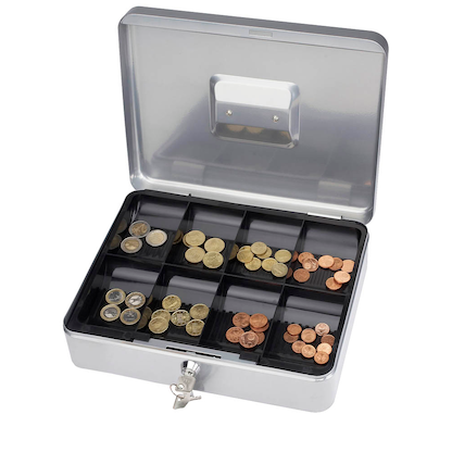 Artikelbild 3 für MAUL Geldkassette 5611495 Größe 4 silber, Artikelnummer 694570