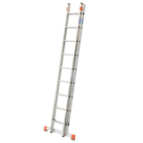 Artikelbild 1 für KRAUSE Schiebeleiter MONTO Fabilo silber 18 Sprossen, H: 270,0 cm, Artikelnummer 569501