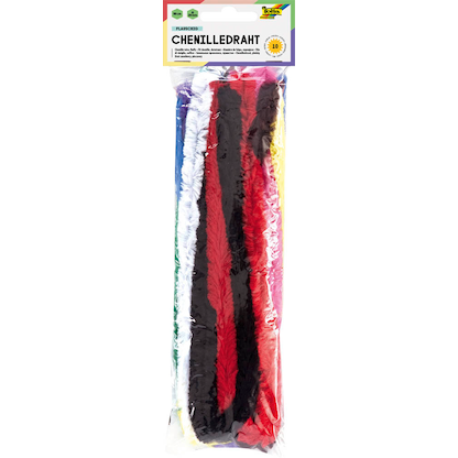 Artikelbild für folia Pfeifenreiniger mehrfarbig Chenilledraht Ø 20,0 mm 10 St., Artikelnummer 327017