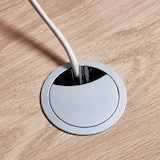 Artikelbild 1 für röhr Kabeldurchführung 6,0 cm silber, Artikelnummer 758583