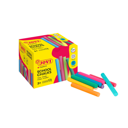 Artikelbild 5 für JOVI School Chalks Kreide farbsortiert 100 St., Artikelnummer 321699