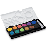 Artikelbild 1 für LAMY aquaplus schwarz Wasserfarbkasten 12 Farben, Artikelnummer 528949