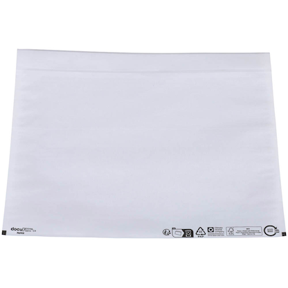 Artikelbild für docuFIX® PAPER Lieferscheintaschen Papier DIN C4 500 St., Artikelnummer 517332