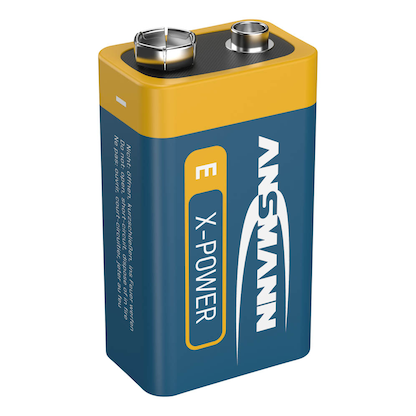 Artikelbild 2 für 10 ANSMANN Batterien X-POWER E-Block 9,0 V, Artikelnummer 533531
