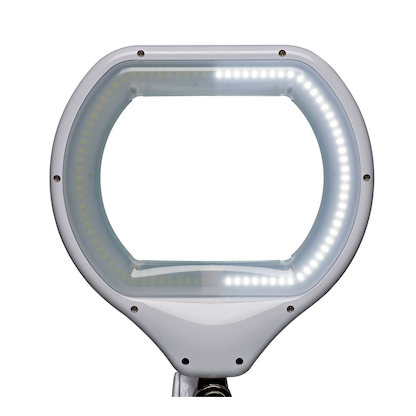 Artikelbild 3 für MAUL MAULcrystal Lupenleuchte weiß 18 W mit Tischklemme, Artikelnummer 388506