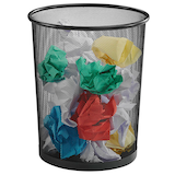 Artikelbild 1 für Zeller Meshline Papierkorb 17,5 l anthrazit, Artikelnummer 811000