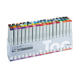 Artikelbild 1 für COPIC® Sketch A Layoutmarker-Set farbsortiert 1,0 + 6,0 mm, 72 St., Artikelnummer 716668