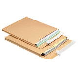 Artikelbild 1 für MAILmedia Faltentaschen DIN C4 ohne Fenster braun mit 2,0 cm Falte, 100 St., Artikelnummer 251595