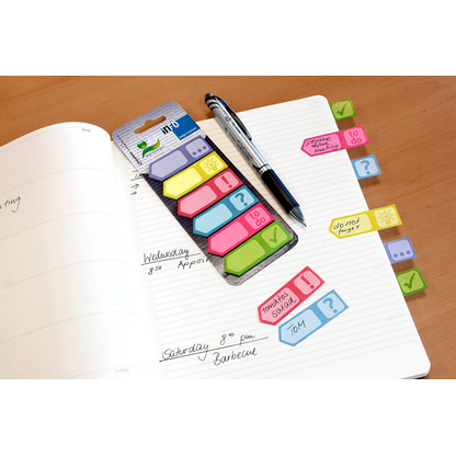 Artikelbild 3 für inFO Symbole Haftmarker farbsortiert 