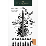 Artikelbild 1 für FABER-CASTELL Pitt Artist Pen Handlettering-Set schwarz, 1 Set, Artikelnummer 278347