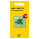 Artikelbild 1 für Porto bis 30.04.2025: Österreichische Post 1,90 € Briefmarken ECO S (Welt) / ECO M (EU + Rest Europa) 