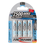Artikelbild 1 für 4 ANSMANN Akkus Mignon AA 2.400 mAh, Artikelnummer 370171