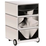 Artikelbild 1 für PAPERFLOW easyBox Classic Chic Rollcontainer weiß, bunt 4 Auszüge 39,0 x 43,6 x 64,2 cm, Artikelnummer 214476