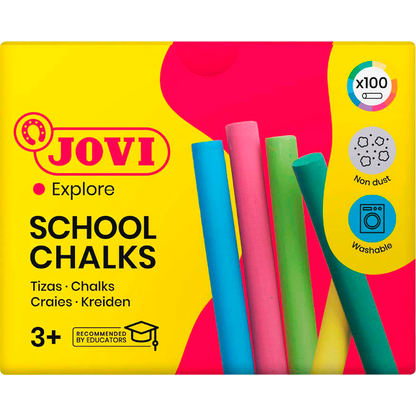 Artikelbild 5 für JOVI School Chalks Kreide farbsortiert 100 St., Artikelnummer 321699