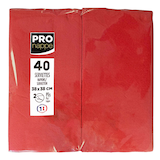 Artikelbild 1 für PROnappe Servietten rot 2-lagig 38,0 x 38,0 cm, 40 St., Artikelnummer 634747