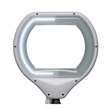 Artikelbild 4 für MAUL MAULcrystal Lupenleuchte weiß 18 W mit Tischklemme, Artikelnummer 388506