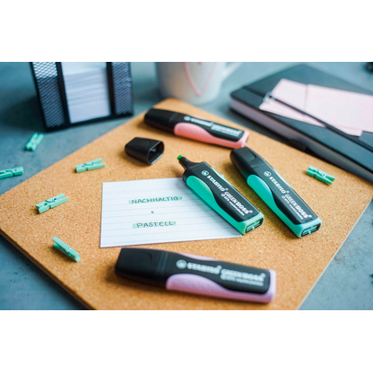 Artikelbild 4 für STABILO GREEN BOSS Pastell Textmarker farbsortiert, 8 St., Artikelnummer 370207