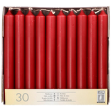 Artikelbild 1 für 30 STARPAK Kerzen bordeaux, Artikelnummer 618548