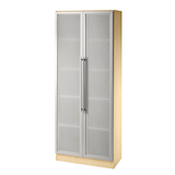 Artikelbild 1 für HAMMERBACHER Vitrine Orbis Vitrine ahorn 4 Fachböden, Artikelnummer 373985