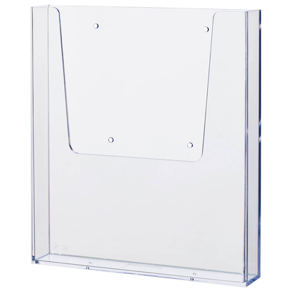 Artikelbild 1 für helit Wandprospekthalter transparent DIN A4, Artikelnummer 463765