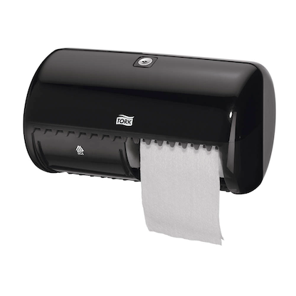 Artikelbild für TORK Toilettenpapierspender Elevation T4 557008 schwarz Kunststoff, Artikelnummer 260109
