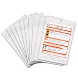 Artikelbild 1 für 10 DURABLE Sichttaschen DIN A4 transparent genarbt 0,17 mm, Artikelnummer 483669