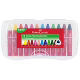 Artikelbild 1 für FABER-CASTELL Jumbo Wachsmalstifte farbsortiert, 12 St., Artikelnummer 252161
