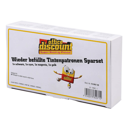 Artikelbild 4 für office discount schwarz, cyan, magenta, gelb Druckerpatronen kompatibel zu HP 940XL (C2N93AE), 4er-Set, Artikelnummer 109967
