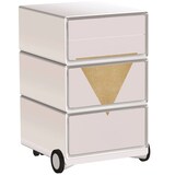 Artikelbild 1 für PAPERFLOW easyBox Classic Chic Rollcontainer weiß, bunt 4 Auszüge 39,0 x 43,6 x 64,2 cm, Artikelnummer 214519