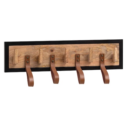 Artikelbild 4 für WOHNLING Wandgarderobe WL6.786 braun Holz 5 Haken 60,0 x 15,0 cm, Artikelnummer 314528