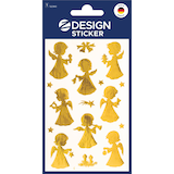 Artikelbild 1 für AVERY Zweckform Aufkleber Engel, gold, 8 Etiketten, Artikelnummer 723753