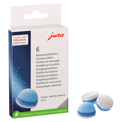 Artikelbild 1 für jura Reinigungstabletten 6 St., Artikelnummer 625386