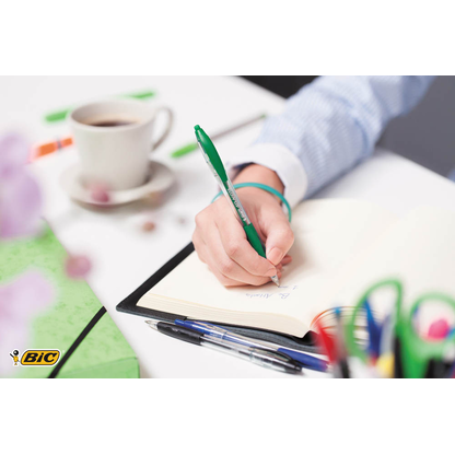 Artikelbild 3 für BIC Kugelschreiber ATLANTIS Classic blau/transparent, Schreibfarbe: blau, 36 St., Artikelnummer 812154