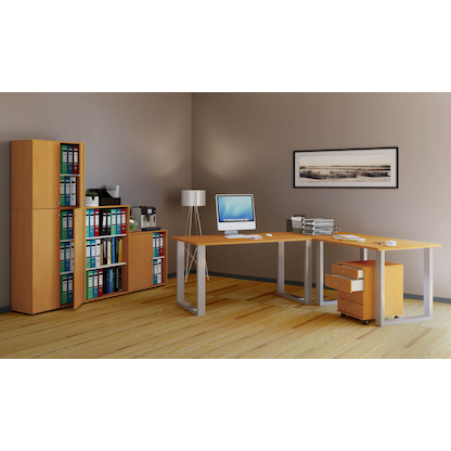 Artikelbild 2 für VCM my office Lona Rollcontainer weiß 4 Auszüge 42,0 x 50,0 x 57,0 cm, Artikelnummer 905051