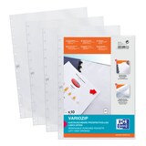 Artikelbild 1 für 10 OXFORD Prospekthüllen Vario Zipp DIN A4 glasklar glatt 0,08 mm, Artikelnummer 842286