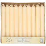 Artikelbild 1 für 30 STARPAK Kerzen creme, Artikelnummer 618559