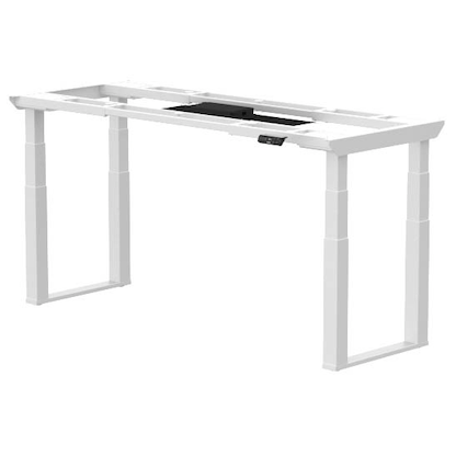 Artikelbild 2 für FlexiSpot E7Q elektrisch höhenverstellbares Schreibtischgestell weiß ohne Tischplatte, Kufen-Gestell weiß 110,0 - 190,0 x 57,8 cm, Artikelnummer 656803