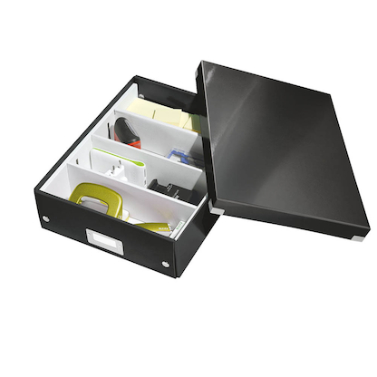 Artikelbild 3 für AKTION: LEITZ Click & Store Aufbewahrungsbox 900 Blatt schwarz 28,0 x 37,0 x 10,0 cm mit Prämie nach Registrierung, Artikelnummer 410201