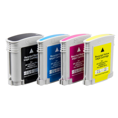 Artikelbild 3 für office discount schwarz, cyan, magenta, gelb Druckerpatronen kompatibel zu HP 940XL (C2N93AE), 4er-Set, Artikelnummer 109967