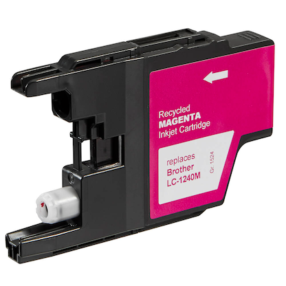 Artikelbild 6 für office discount schwarz, cyan, magenta, gelb Druckerpatronen kompatibel zu brother LC-1240BK/C/M/Y, 4er-Set, Artikelnummer 314581