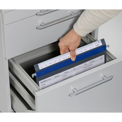 Artikelbild 3 für BOI Patienten-Dokumentations-Hängemappe 2-Ringe PMH2R blau Boden: 2,5 cm, Artikelnummer 666853