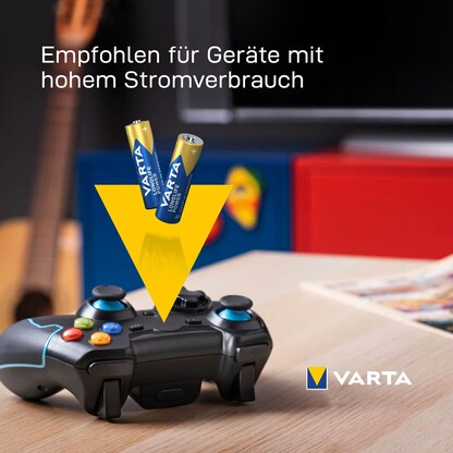 Artikelbild 5 für 4 VARTA Batterien LONGLIFE Power Mignon AA 1,5 V, Artikelnummer 743583