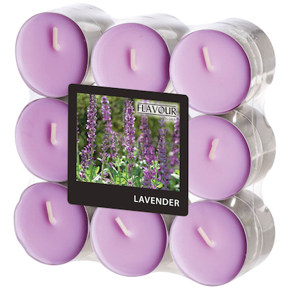 Artikelbild für 18 FLAVOUR by GALA Teelichter violett Lavender, Artikelnummer 683621