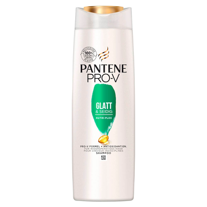 Artikelbild für PANTENE PRO-V GLATT & SEIDIG Shampoo 300 ml, Artikelnummer 167694