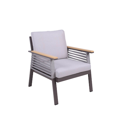 Artikelbild 3 für Garden Pleasure Loungegruppe DENIA beige, braun Metall, 12-teilig, Artikelnummer 544112