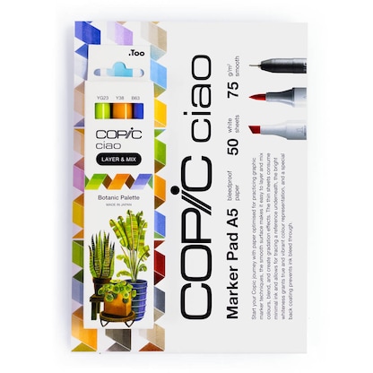 Artikelbild 3 für COPIC® Ciao 3D Botanic Palette Starter Layoutmarker-Set farbsortiert 1,0 + 6,0 mm, 1 Set, Artikelnummer 606679