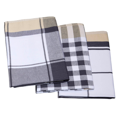 Artikelbild 4 für Dyckhoff Geschirrtücher Karo grau 50 x 70 cm, 3 St., Artikelnummer 500183