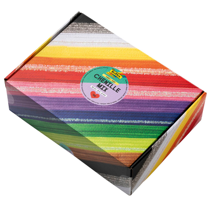 Artikelbild 3 für folia Pfeifenreiniger bunt Chenilledraht-Mix Jumbo Ø 4,0 - 8,0 mm 700 St., Artikelnummer 692493